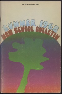 New School Bulletin 1968 Summer Vol. 25 No. 11