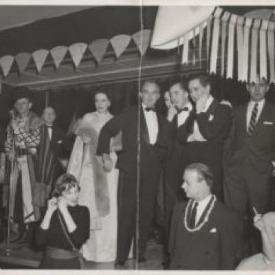 1954 Mardi Gras ball